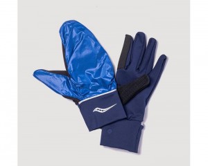 Accessories Saucony Solstice Convertible Gloves Sodalite | S-145948