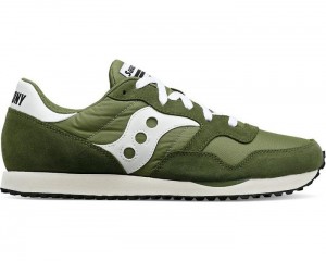 Men's Saucony DXN Trainer Lifestyle Green | White | S-146589