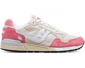 Men's Saucony Shadow 5000 Lifestyle White | Pink | S-146661