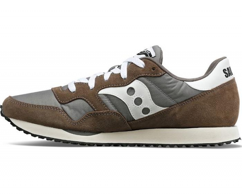Men's Saucony DXN Trainer Lifestyle Grey | White | S-146591