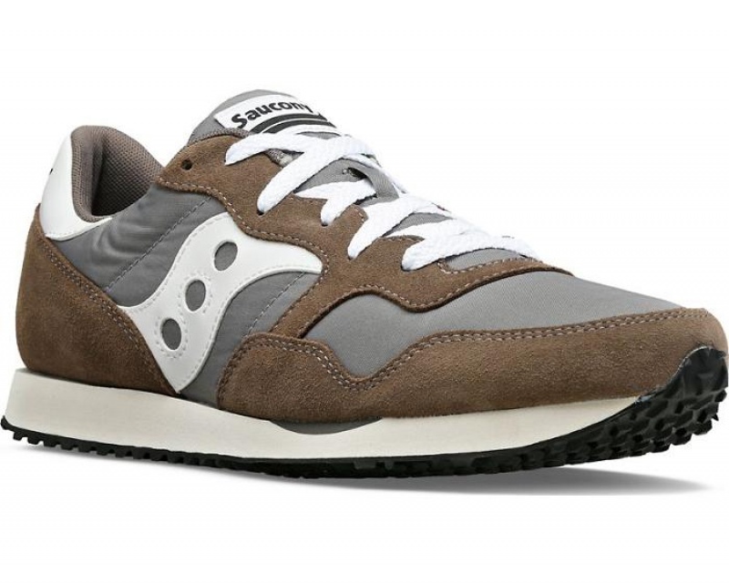 Men's Saucony DXN Trainer Lifestyle Grey | White | S-146591